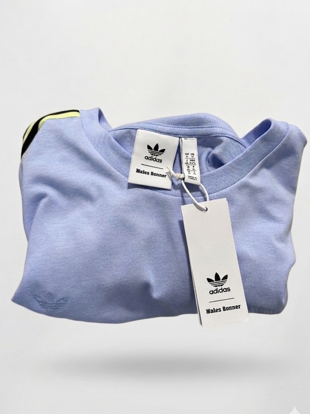 NWT Adidas x Wales Bonner Blue Dawn Set-In Tee XL